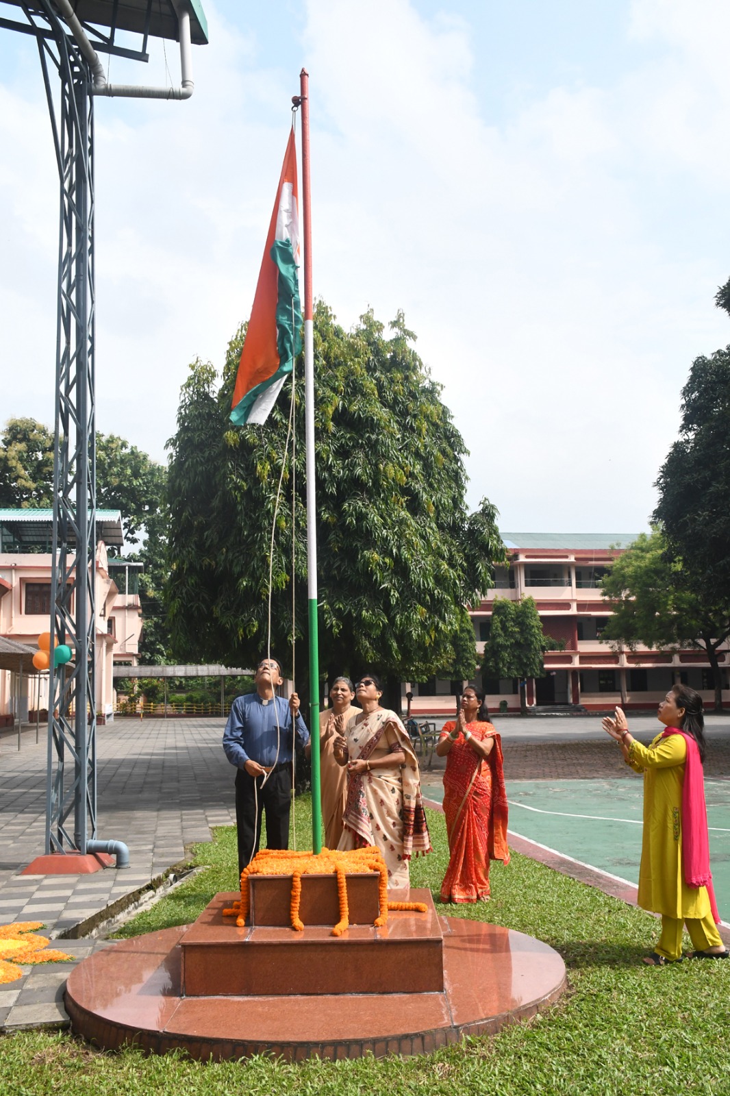Flag Hoisting Ceremony
