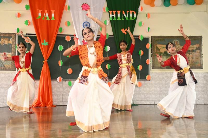 Students at Independence Day